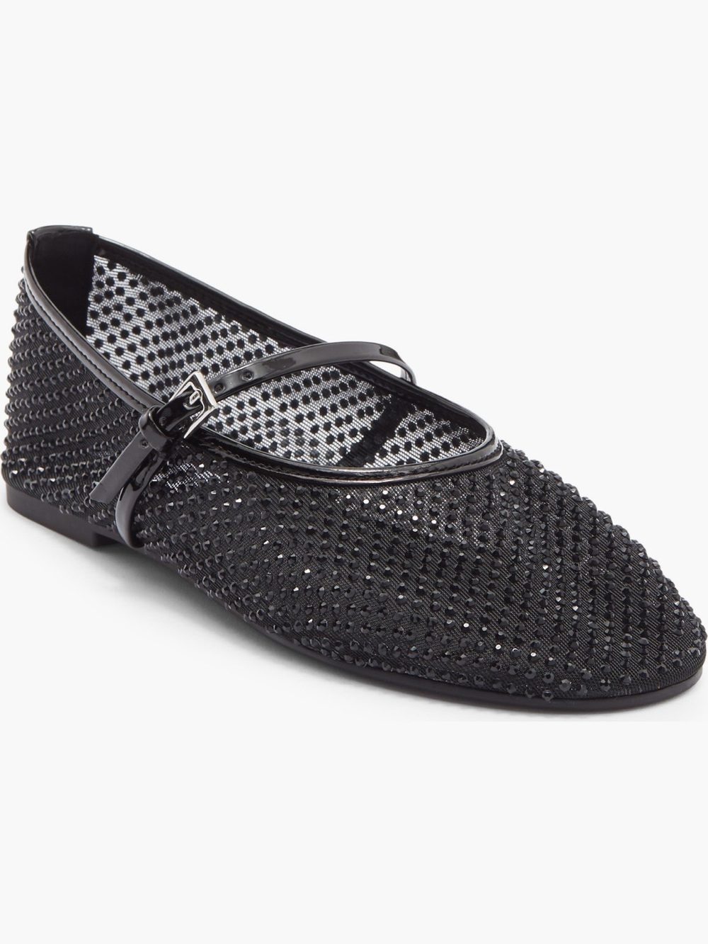 Steve Madden Julietta Mary Jane Flat in Black Size 7.5